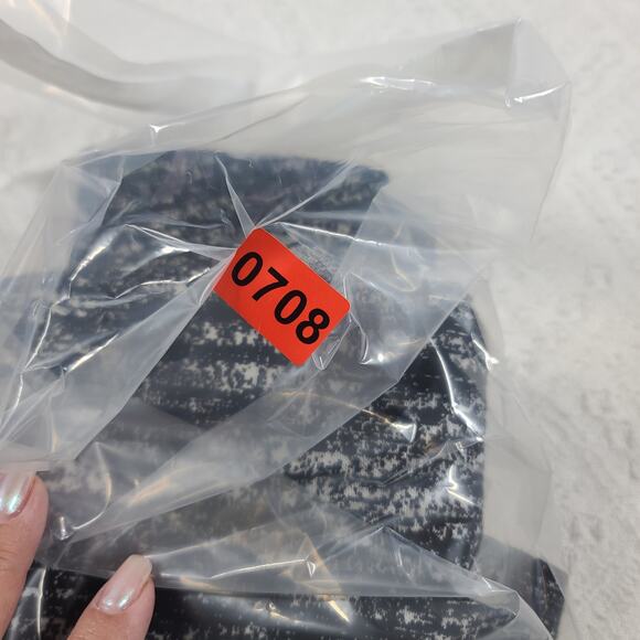 Calvin Klein Shacket women's black & white blazer Size 12 office career preppy - Picture 11 of 11